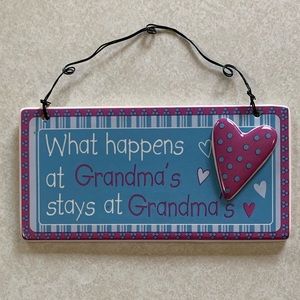 Gramma’s Wall Hanging